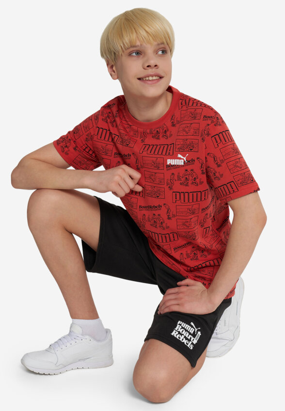Футболка для мальчиков PUMA Mid90 S, Красный