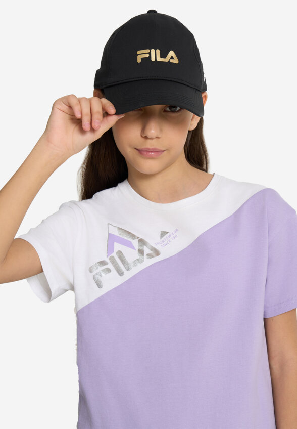 Бейсболка для девочек FILA, Черный