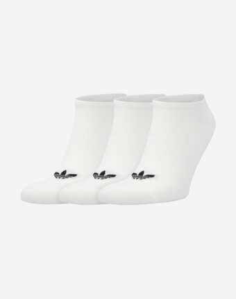 Носки Adidas Trefoil, 3 пары, Белый женщинам