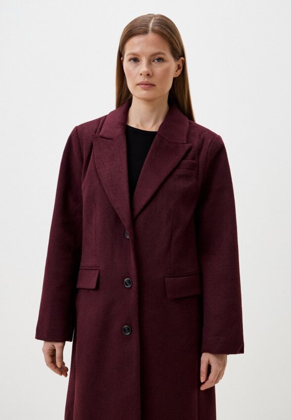 Пальто однобортное Calliope