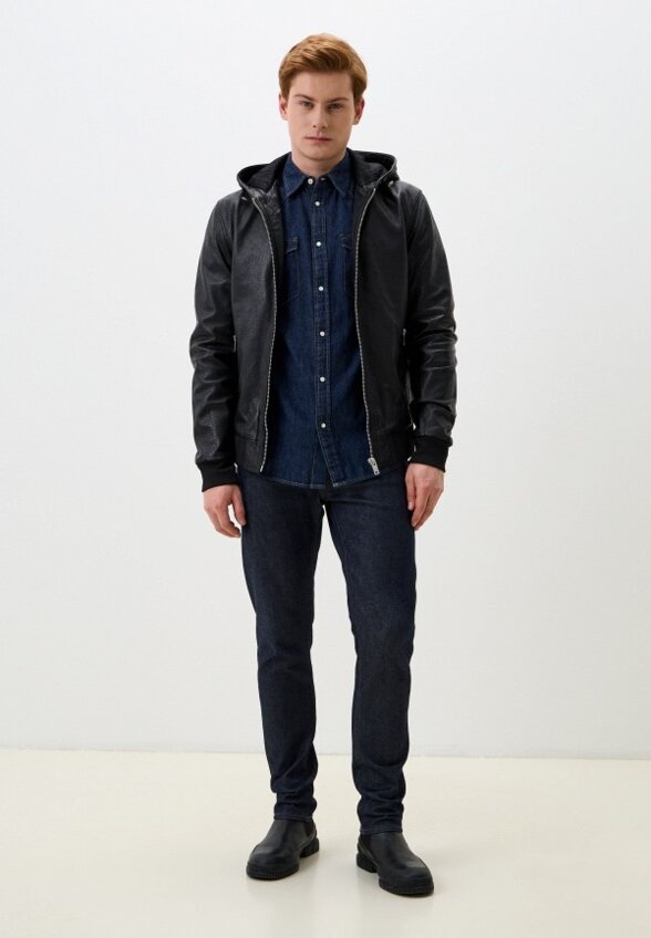 Куртка кожаная Jorg Weber