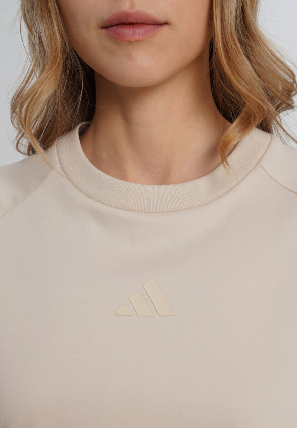 Футболка женская adidas, Бежевый