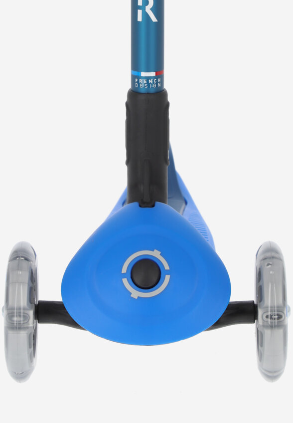 Самокат 3-х колесный детский Globber Primo Foldable Lights, Синий