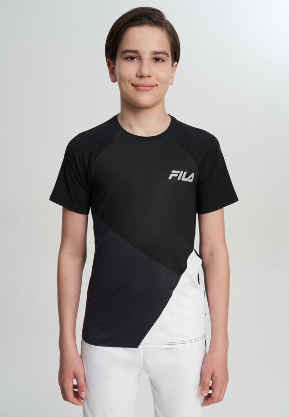 Футболка для мальчиков FILA, Черный