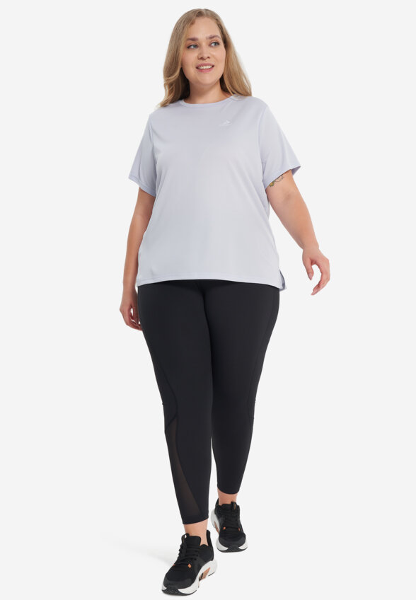 Футболка женская Demix, Plus Size, Голубой