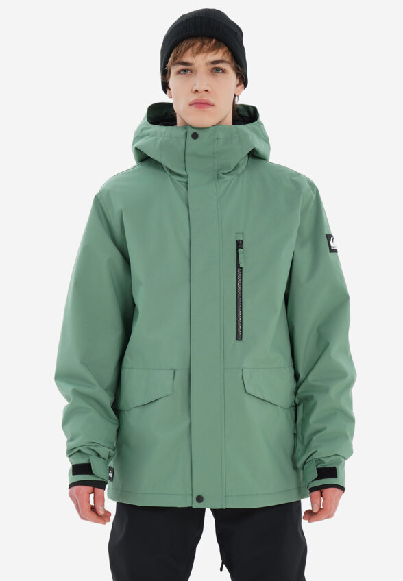 Куртка сноубордическая мужская Quiksilver Mission Solid, Зеленый