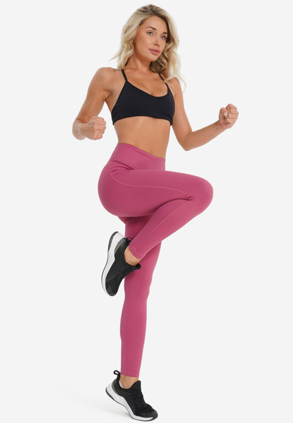 Легинсы женские Reebok Lux Hi-Rise Tigh, Розовый