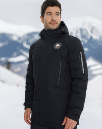 Куртка горнолыжная мужская Sergio Tacchini John, Черный женщинам