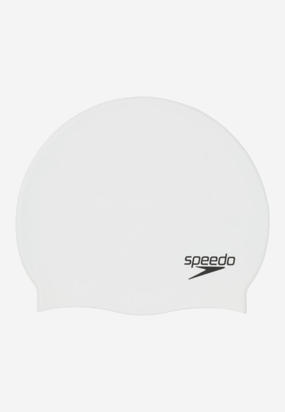 Шапочка для плавания Speedo Flat Silicone, Белый