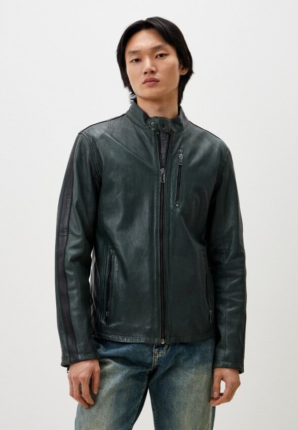 Куртка кожаная Jorg Weber