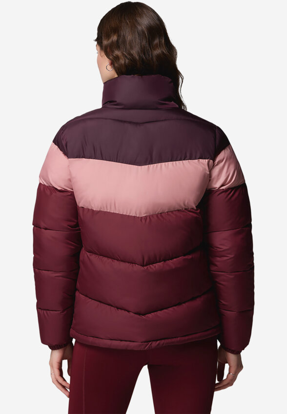 Куртка утепленная женская Columbia Puffect II Colorblock Jacket, Красный