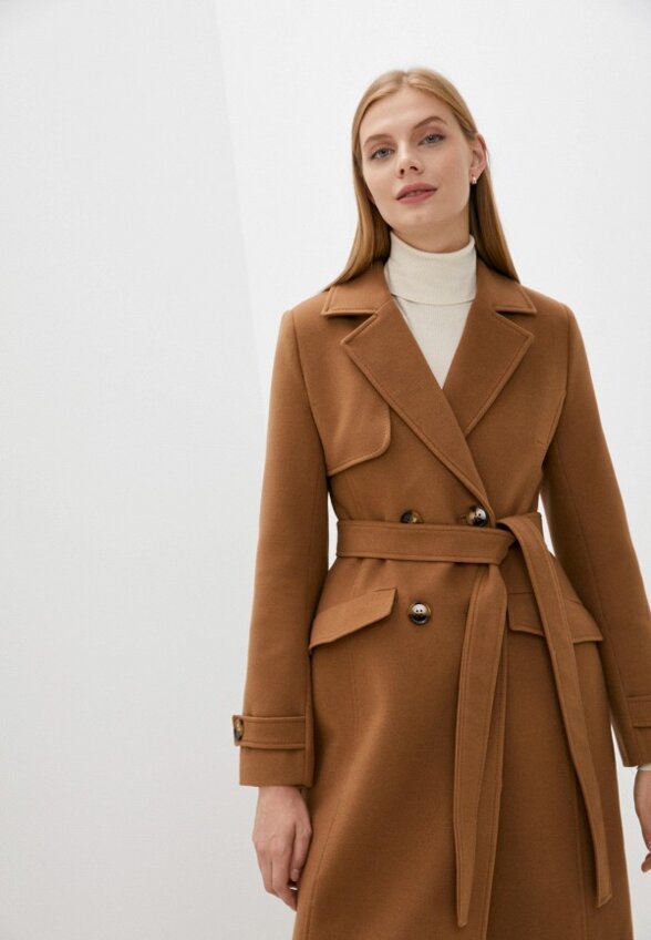 Пальто двубортное Ovelli