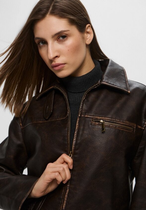 Куртка кожаная Love Republic