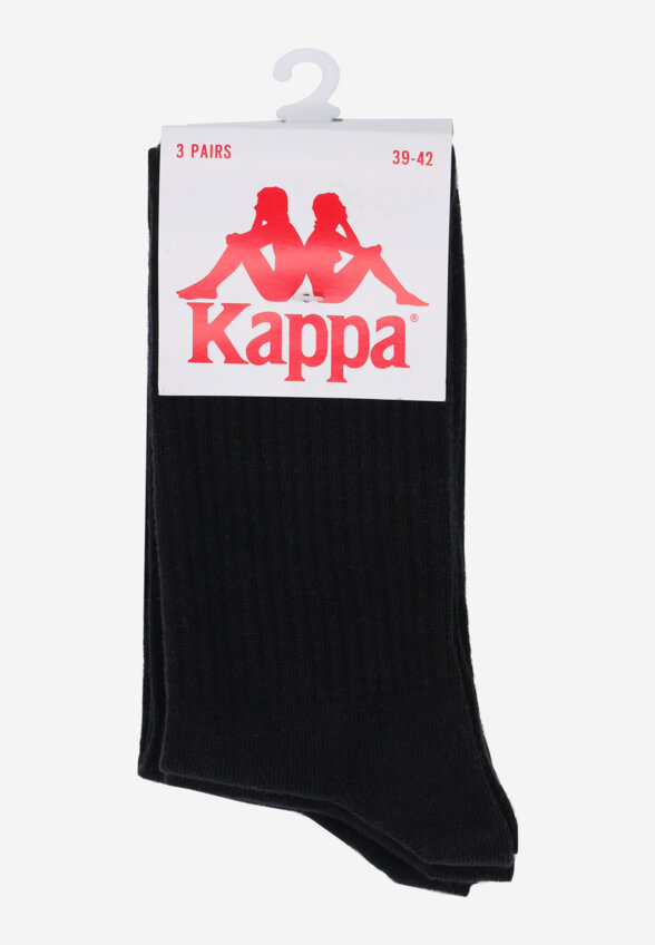 Носки Kappa, 3 пары, Черный