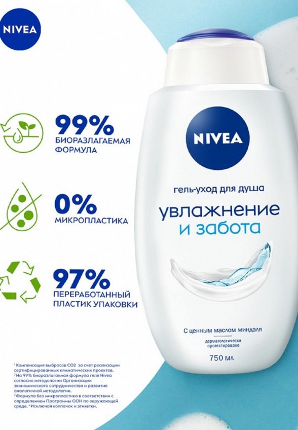 Гель для душа Nivea