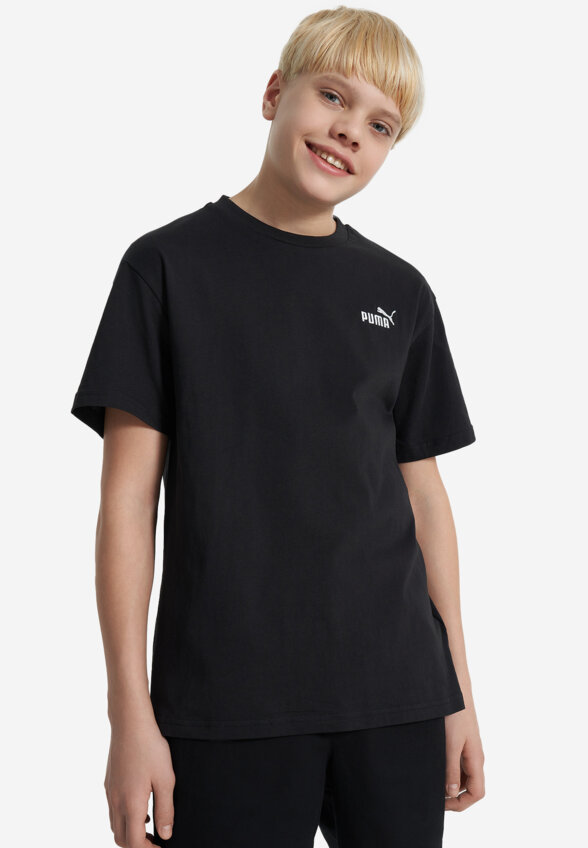Футболка для мальчиков PUMA Small No. 1 Logo Relaxed, Черный