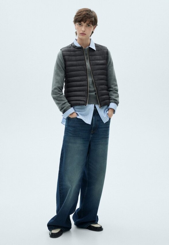 Жилет утепленный Mango