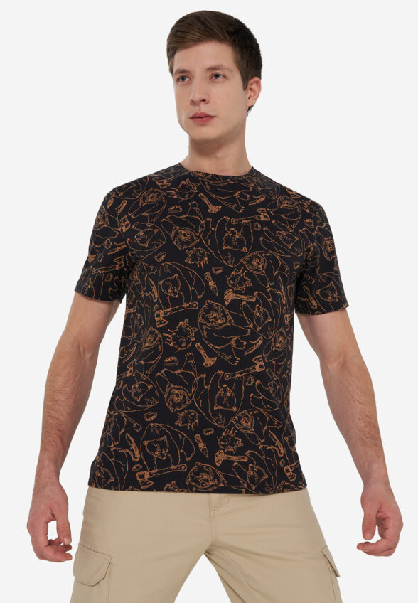 Футболка мужская Outventure, Черный