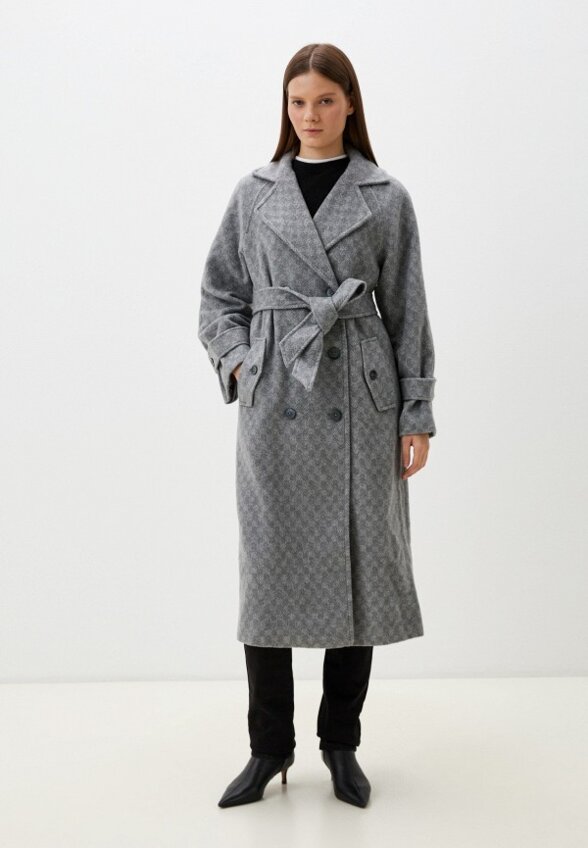 Пальто двубортное Снежная Королева