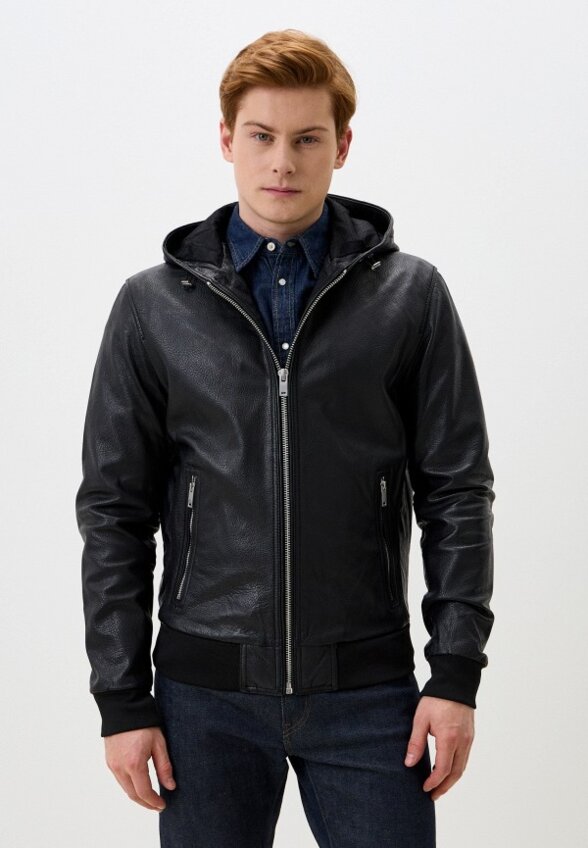 Куртка кожаная Jorg Weber