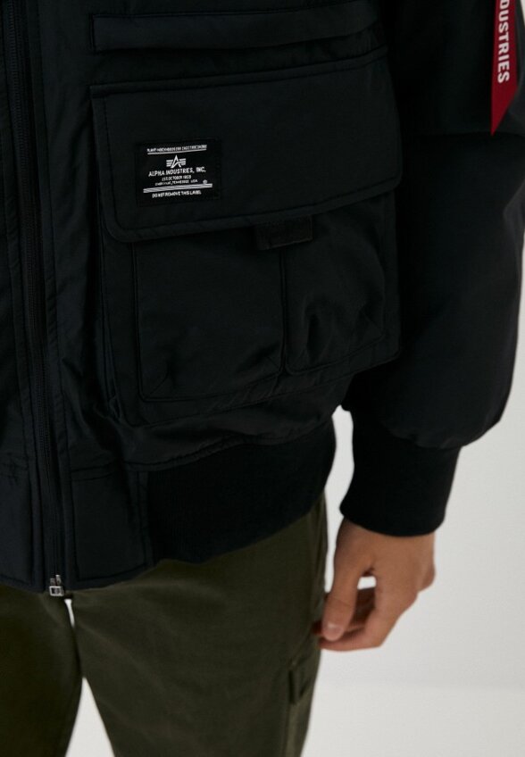 Куртка утепленная и брелок Alpha Industries