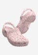 Сабо женские Crocs Classic Confetti, Розовый3  - превью