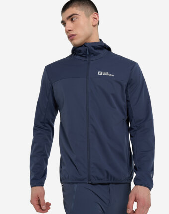 Куртка софтшелл мужская Jack Wolfskin Feldberg, Синий женщинам