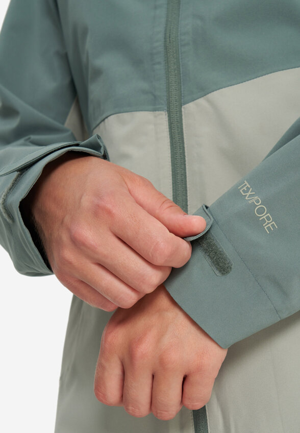 Куртка мембранная женская Jack Wolfskin Weiltal, Зеленый