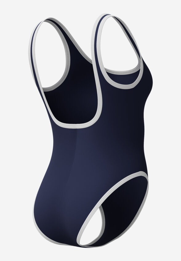 Купальник слитный женский Speedo Solid Scoop, Синий