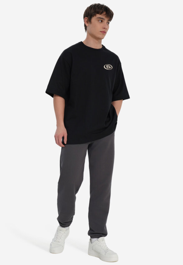 Футболка мужская оверсайз FILA, Черный