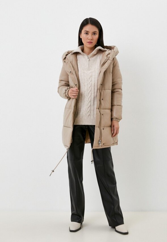 Куртка кожаная утепленная Allegri