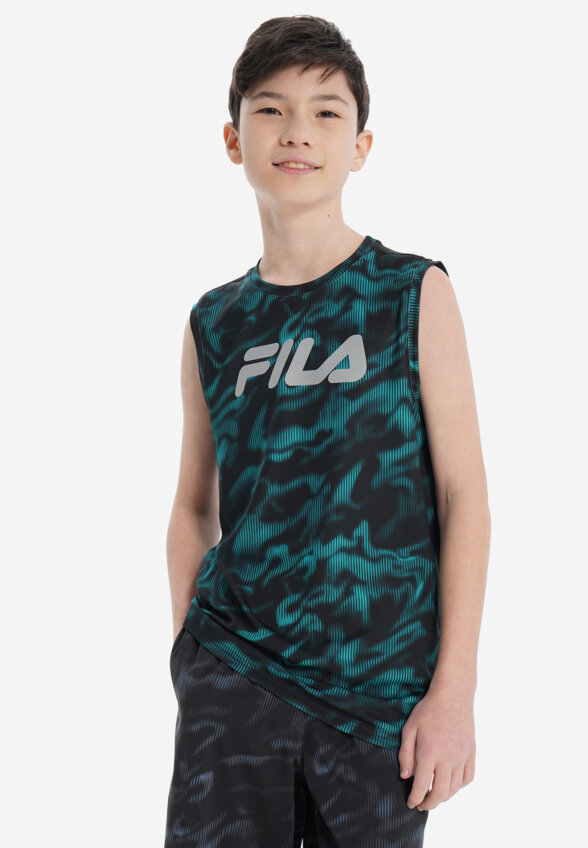Майка для мальчиков FILA, Черный