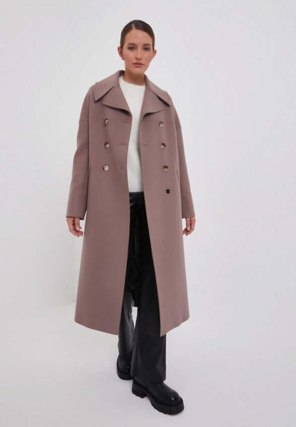 Пальто двубортное ReaLegenda