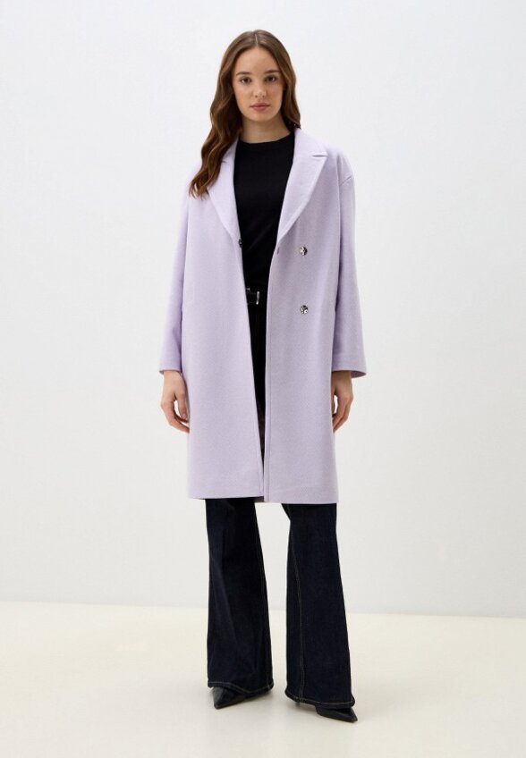 Пальто однобортное Снежная Королева