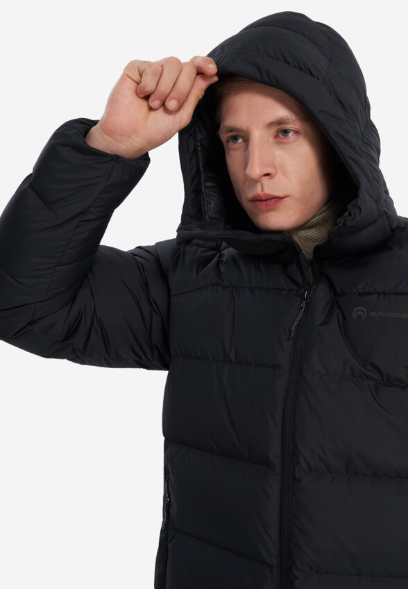 Пуховик мужской Outventure, Черный