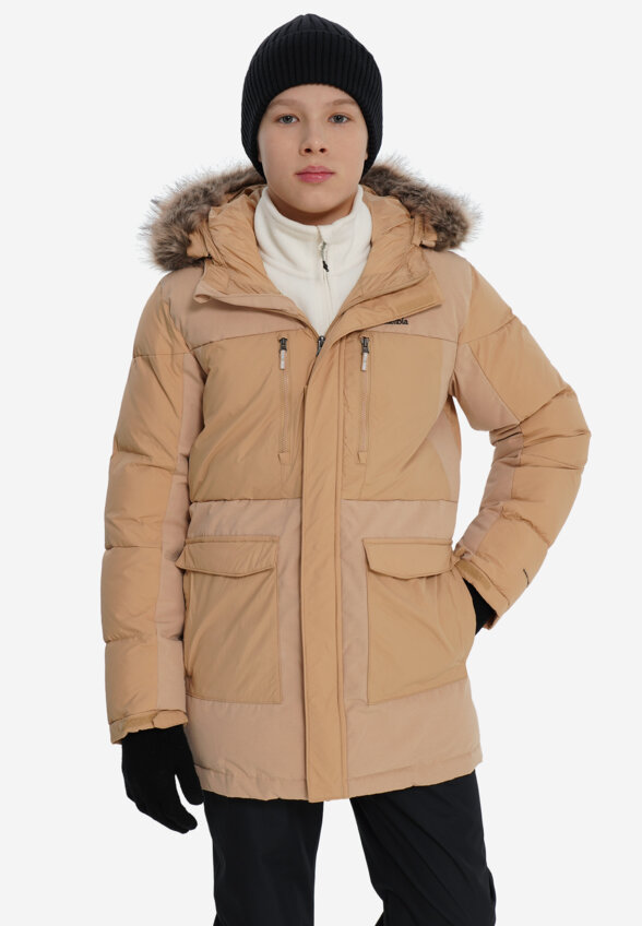 Куртка утепленная детская Columbia Marquam Peak Fusion II Parka, Желтый