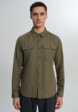 Рубашка мужская Mountain Hardwear Canyon Long Sleeve Shirt, Зеленый2  - превью