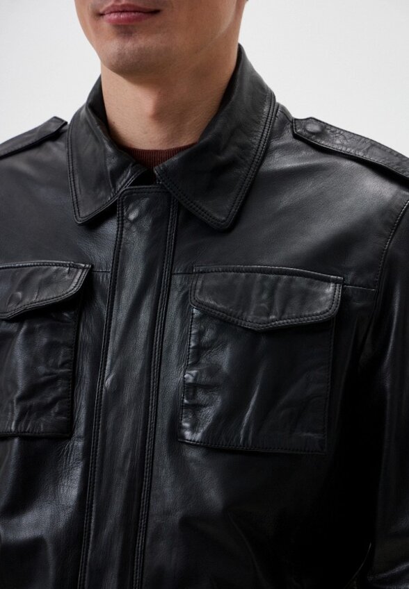 Куртка кожаная Jorg Weber