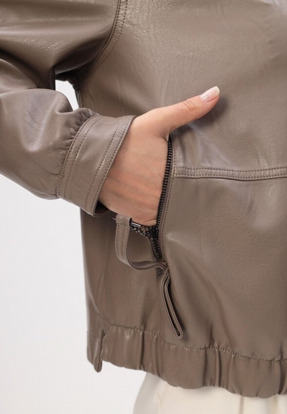 Куртка кожаная Grafinia