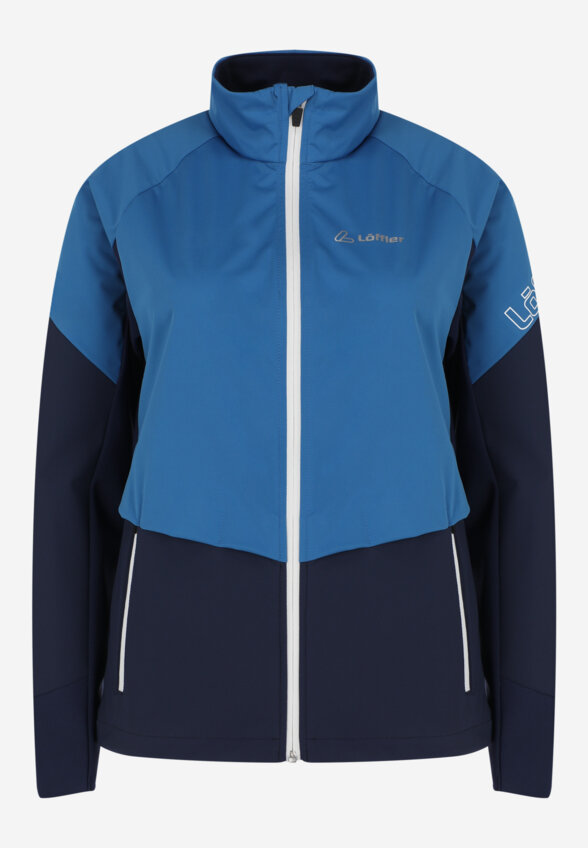 Куртка для беговых лыж женская Loeffler Worldcup Light, Голубой