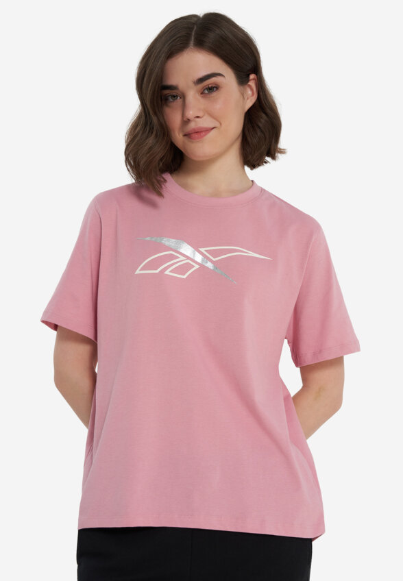 Футболка женская Reebok Brielle Crew, Бежевый