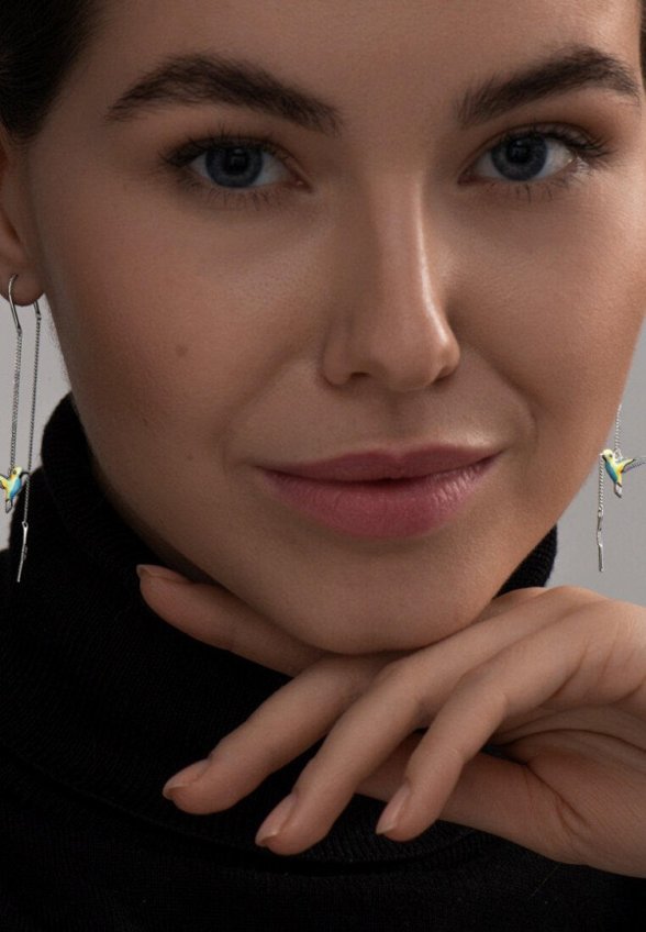 Серьги Sokolov