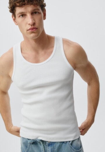 Базовая майка slim fit