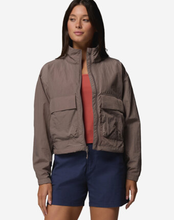 Ветровка женская Columbia Paracutie Cropped Cargo Windbreaker, Коричневый женщинам