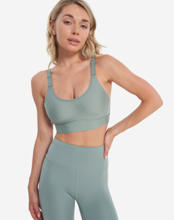 Спортивный топ бра Under Armour Infinity 2.0, Зеленый женщинам