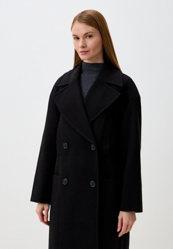 Пальто-кокон Снежная Королева