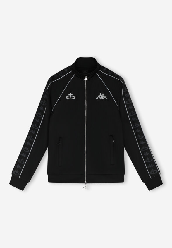 Трек-топ Kappa x OBLADAET, Черный