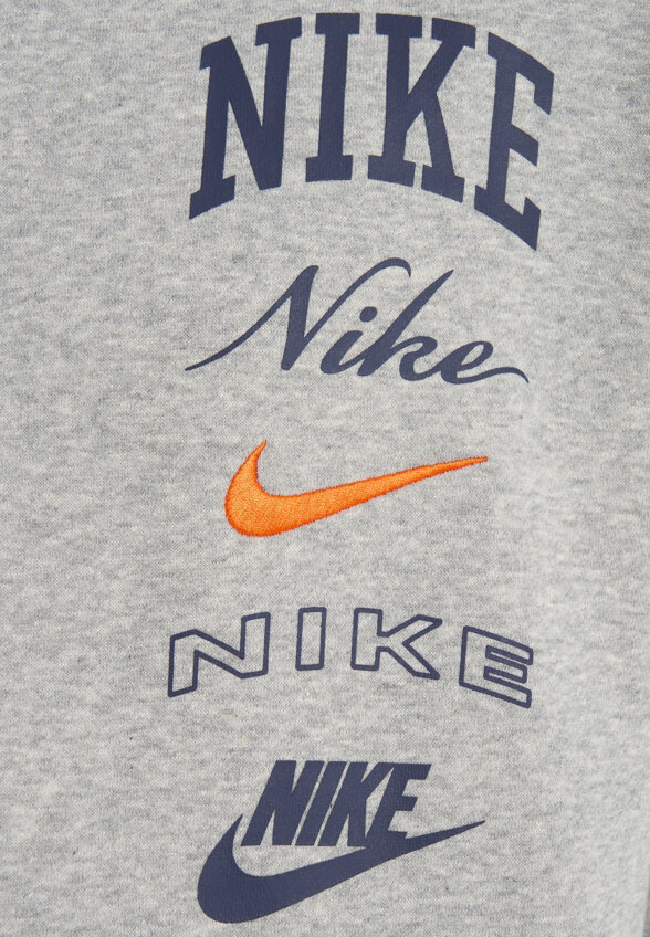 Худи мужское Nike Club, Серый