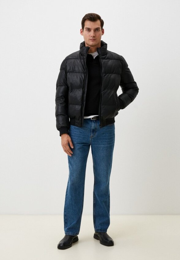 Куртка кожаная Jorg Weber