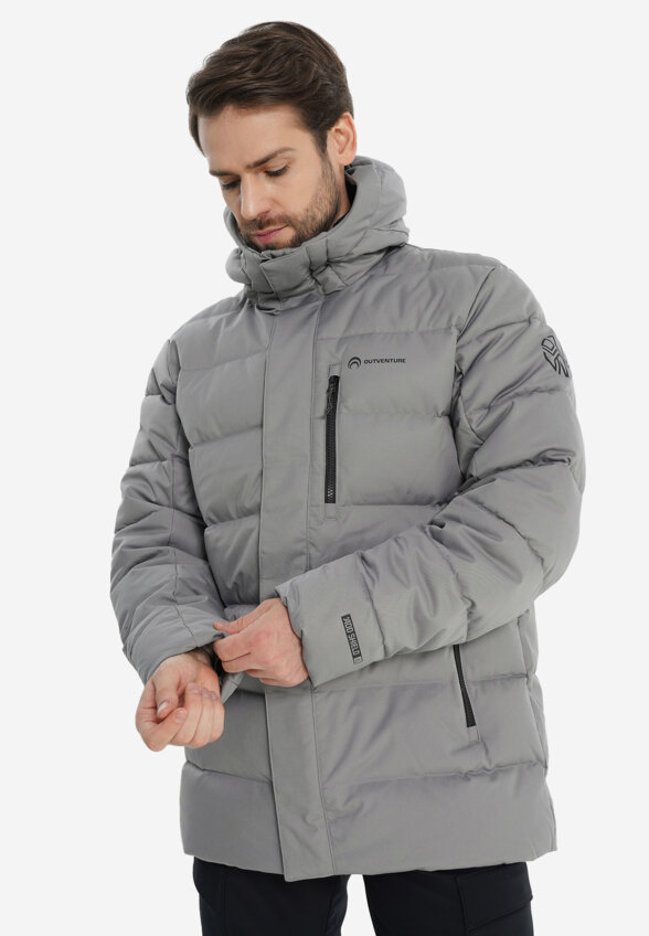 Пуховик мужской Outventure, Серый